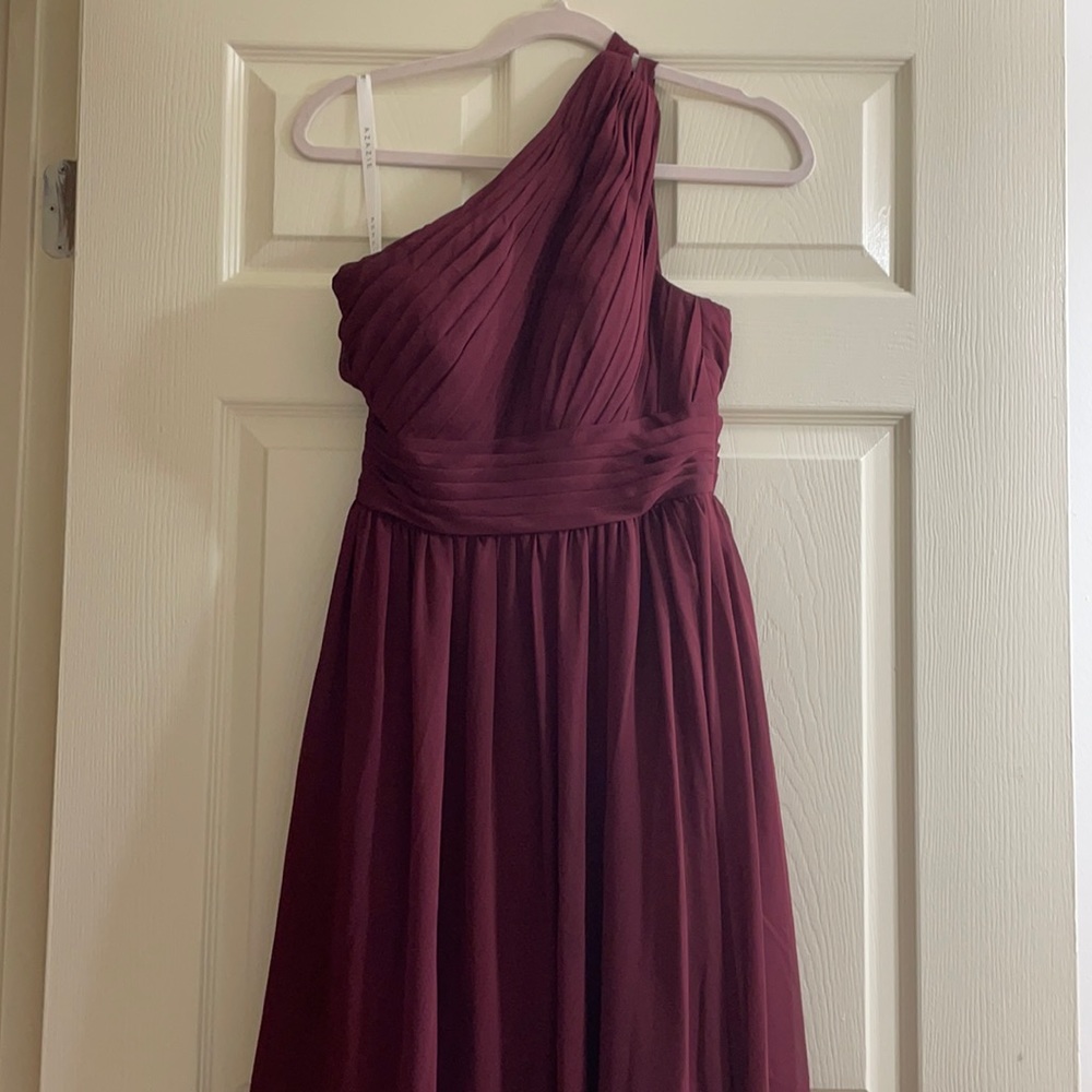 Burgundy Gown